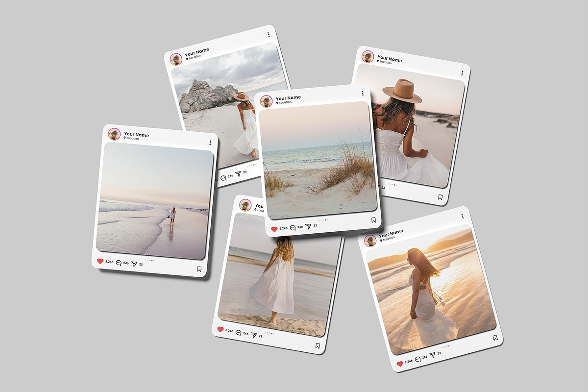 Instagram Post Mockup, an iPhone Mockup by Amigos__46 (Photo 10 of 11)