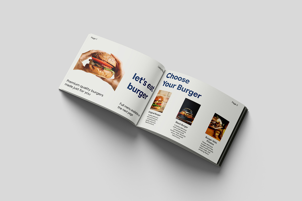 Landscape Catalog Brochure Mockup, a Books & Magazine Mockup by scribrostudio (Photo 2 of 10)