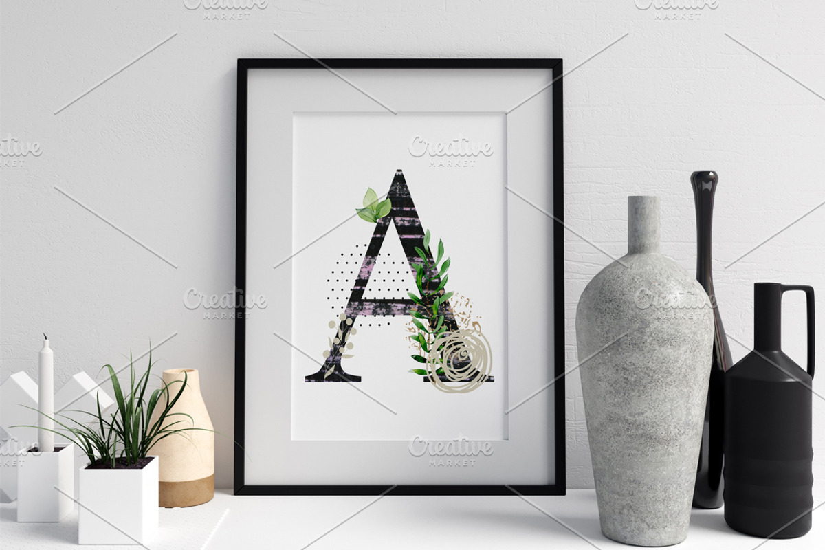 Abstract and floral collection., a Decorative Illustration by TaPilipa (Photo 2 of 13)