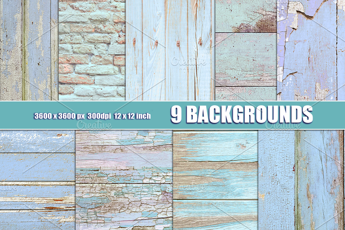 Shabby wood and brick wall texture, a Texture Graphic by Area (Photo 1 of 4)