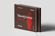 Hard Cover Square Book Mock-up, a Books & Magazine Mockup by Yogurt86 (Thumbnail 16 of 19)