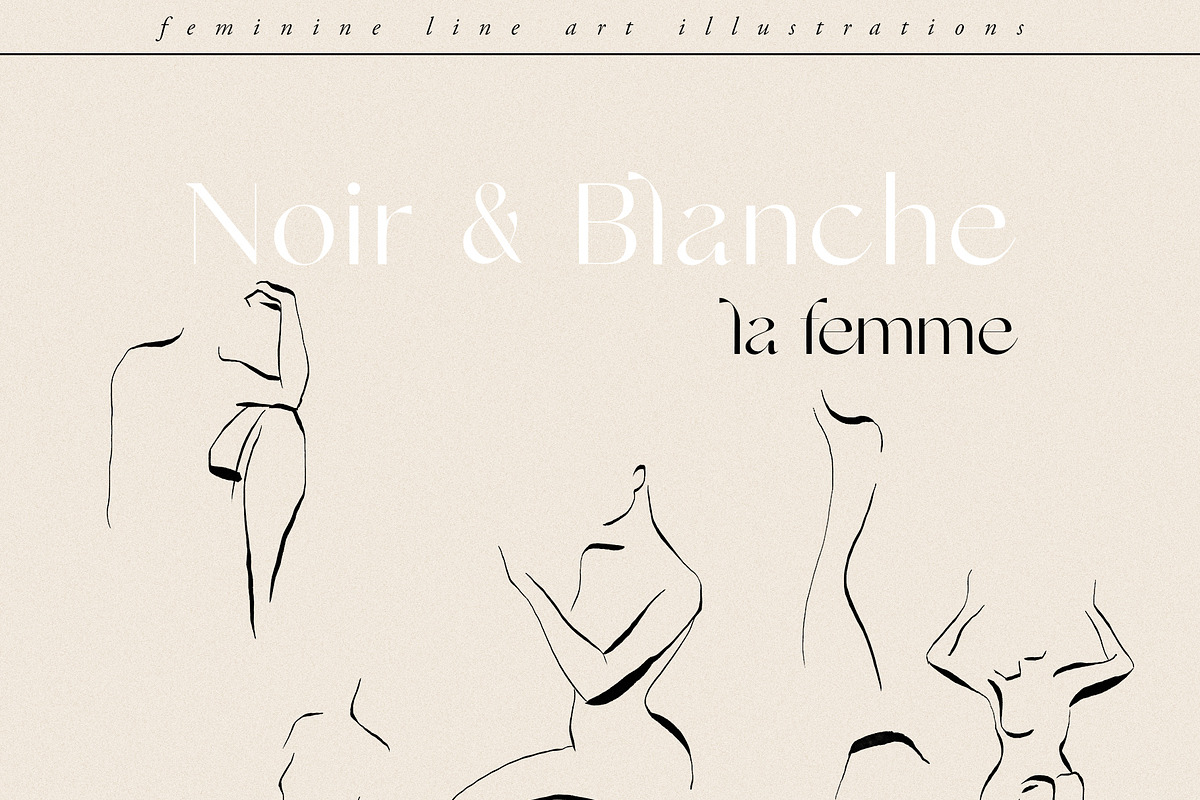 abstract modern line art & shapes, an Illustration by ana & yvy (Photo 11 of 14)