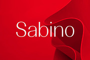 Sabino, a Sans Serif Font by JAM Type (Thumbnail 1 of 7)
