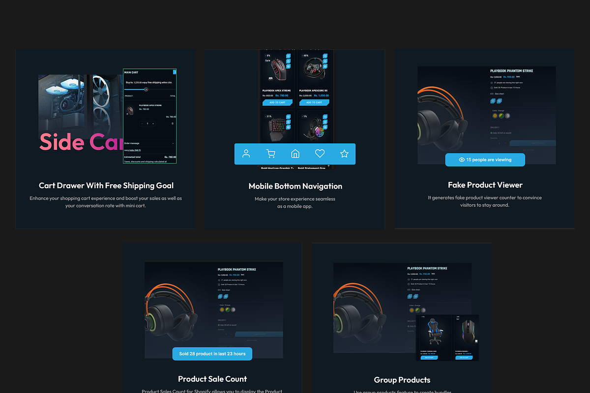 Gaming | Shopify Theme, a Shopify Template by LogicGo Shopify Experts (Photo 5 of 7)