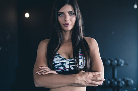 Woman in fitness gym stock photo containing gym and healthy, a Sports & Recreation Photo by REDDOT Studio