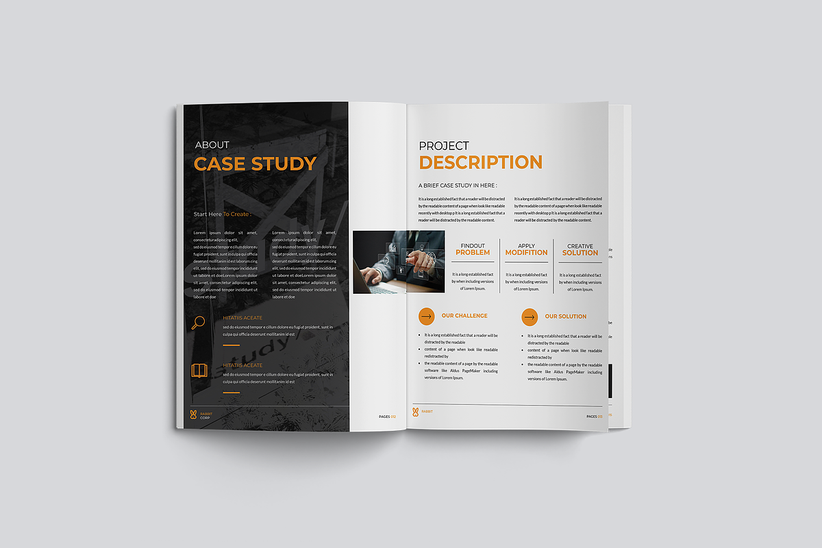 Project Business Proposal Template, a Brochure Template by TMint Play (Photo 5 of 8)