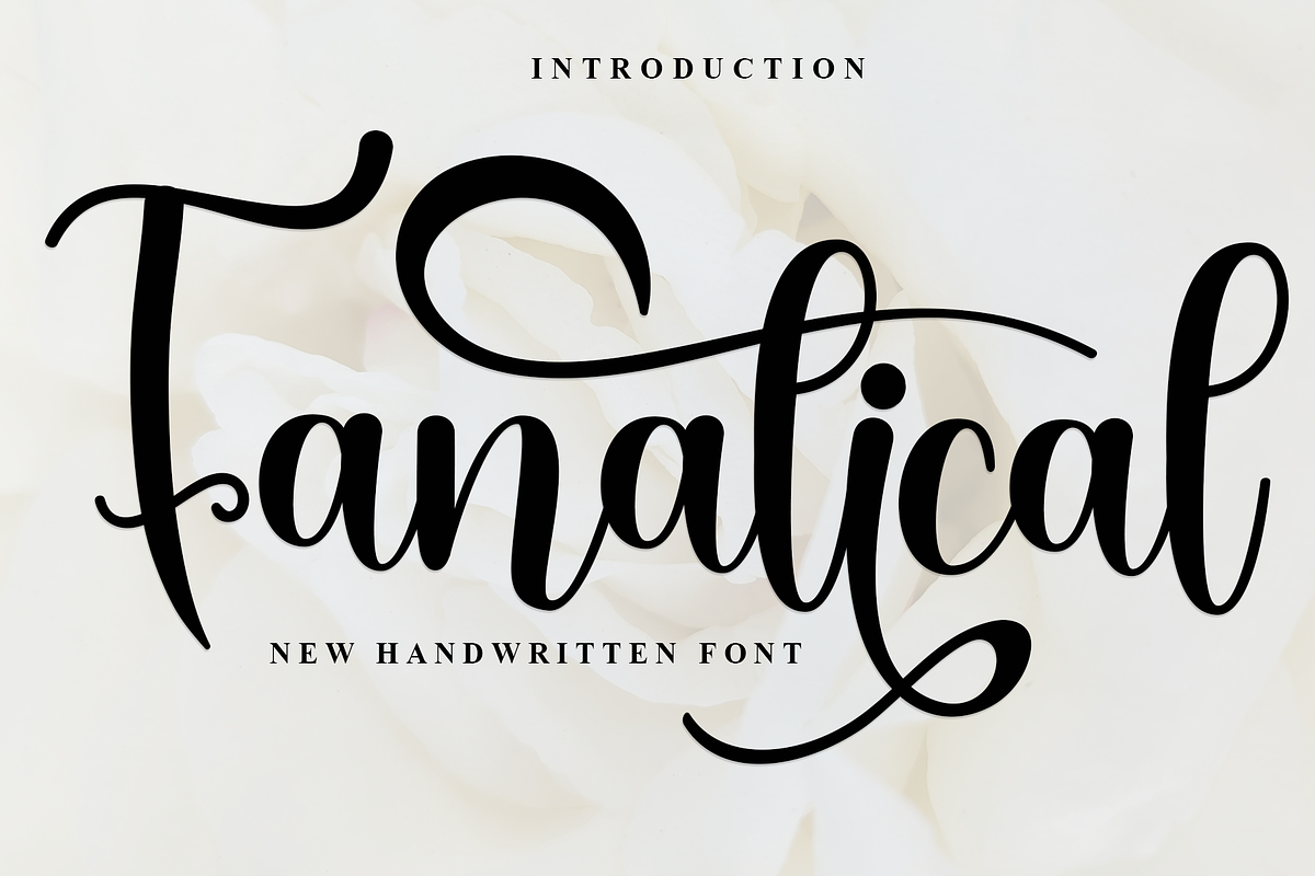 Fanatical, a Handwritten Font by FreshTypeINK (Photo 1 of 8)