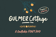 Gulmer Cottage Font Duo, a Handwritten Font by Ainun Jinan (Thumbnail 1 of 12)