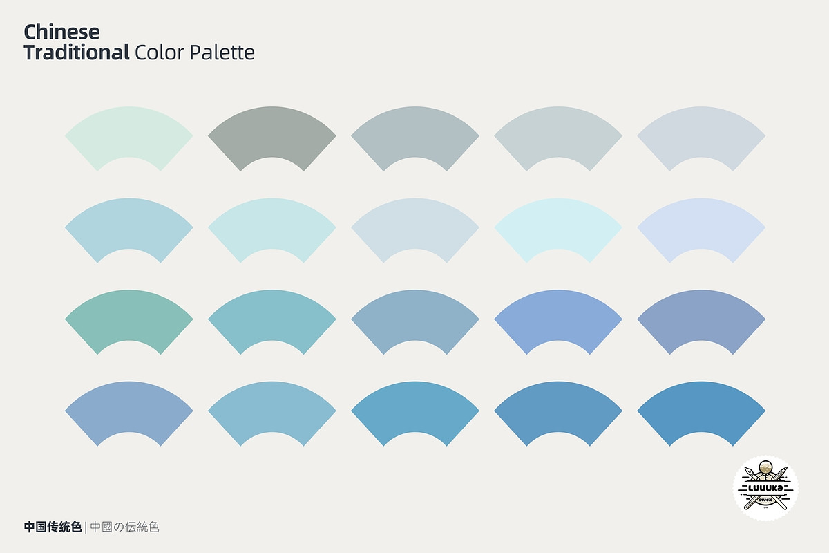 Chinese Traditional Color Palette, a Palette Add-On by Luuuka studio (Photo 16 of 24)