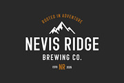 Nevis Ridge - Condensed Display Font, a Sans Serif Font by Thistle Type (Thumbnail 5 of 9)