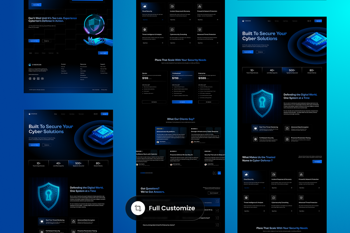 Cyberion - Cyber Security preview 3