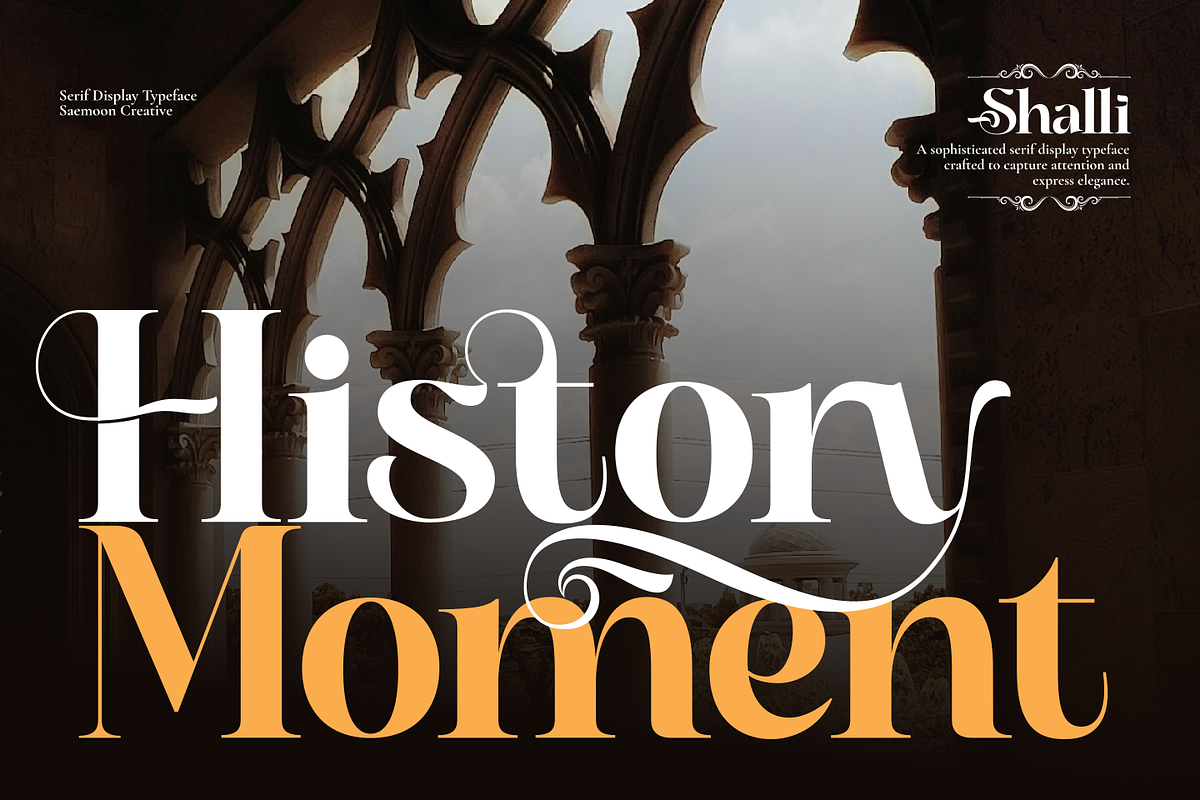 Shalli, a Serif Font by saemoon creative (Photo 3 of 10)