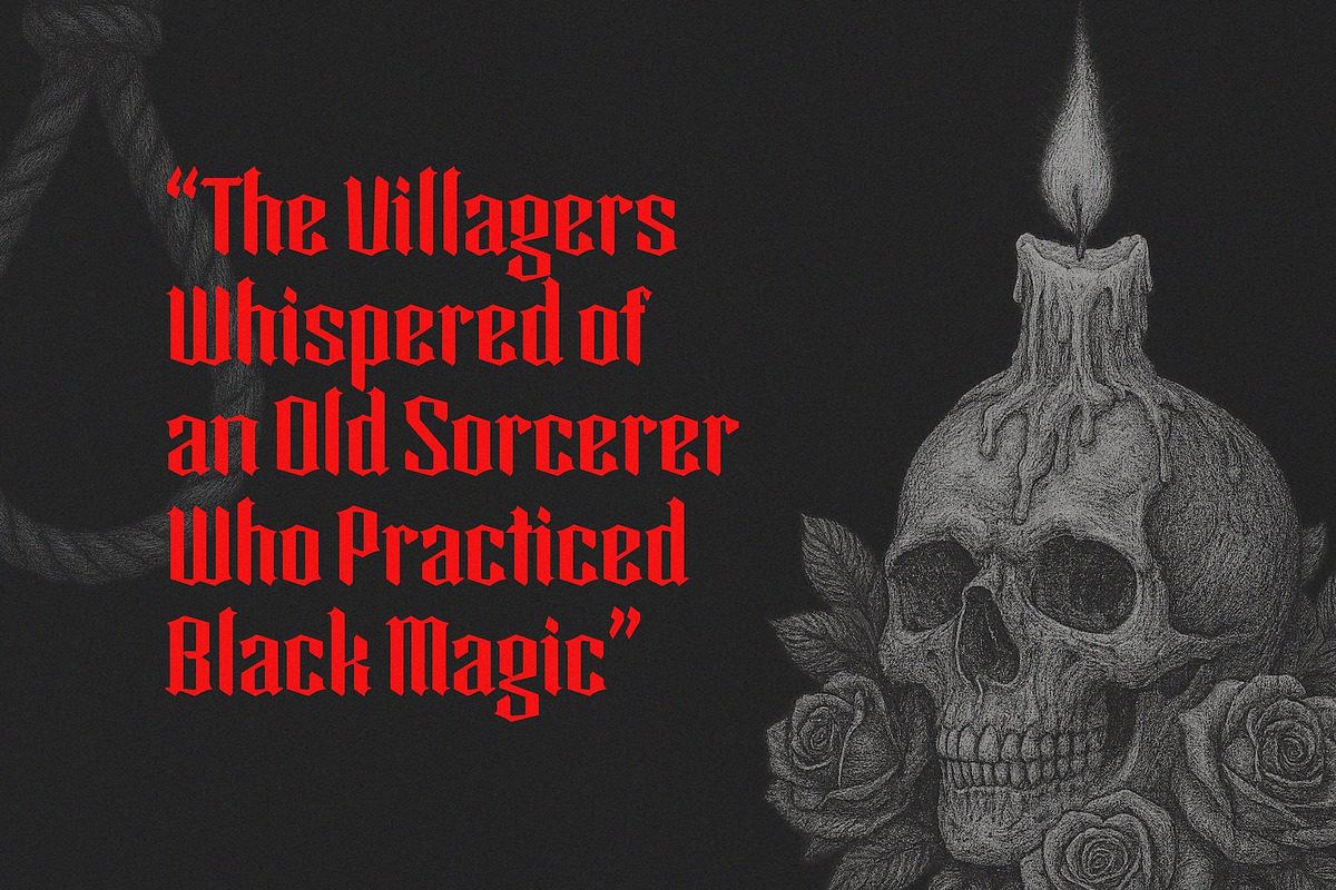 Cagloria - Blackletter Display Font, a Blackletter Font by fuzztype (Photo 2 of 10)