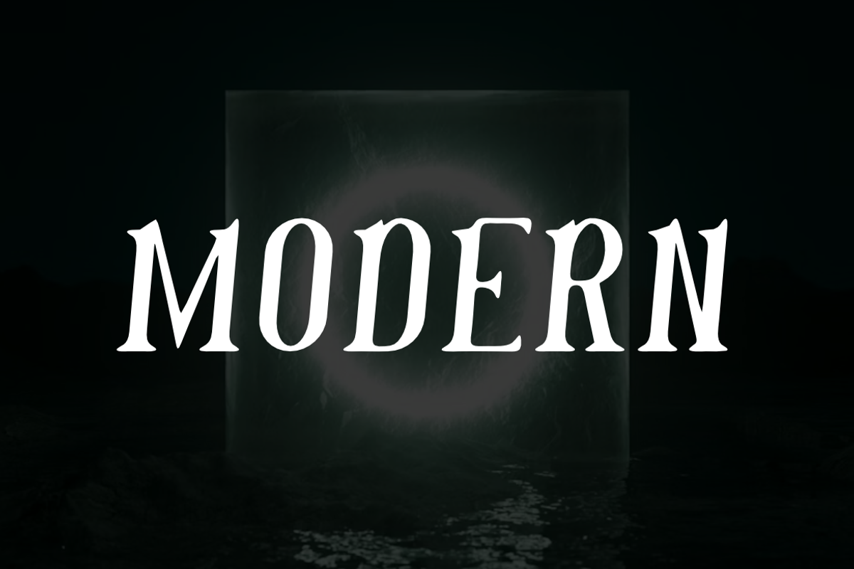 Ruxoken - Elegant Serif Font, a Serif Font by Iqsiart Studio (Photo 2 of 6)