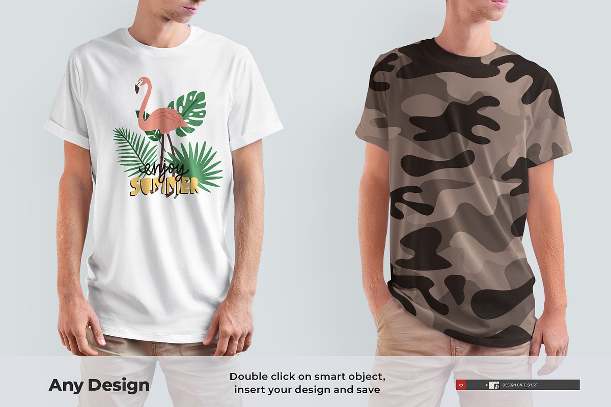 5 Mockups T-Shirts and Packing Boxes, a Packaging Mockup by Grow Design Craft Studio (Photo 3 of 6)