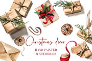 Watercolor Christmas Aesthetics, a Decorative Illustration by S_ARTLOVE (Thumbnail 3 of 11)