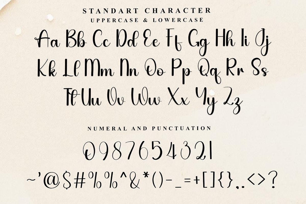 Story Beauty, a Handwritten Font by FreshTypeINK (Photo 7 of 8)