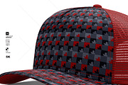 Fully Editable 5-Panel Hat PSD, a Hat Mockup by LESZ Design (Thumbnail 6 of 7)