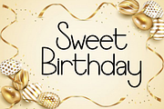 Sweety Handwriting, a Sans Serif Font by FreshTypeINK (Thumbnail 7 of 8)