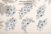 Floral Elements. Seamless Patterns., a Decorative Illustration by Diana Kovach (Thumbnail 9 of 18)