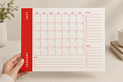 2027 Monthly Goal Planner LetterSize, a Stationery Template by Sofir Nayeem (Thumbnail 2 of 4)