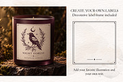 Mystic Animals & Celestial Bundle, an Animal Illustration by Christine Krahl (Thumbnail 5 of 17)