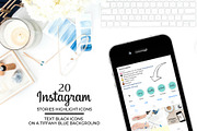 TEXT Theme Instagram Icons, a Social Media Template by Rachel Harper Designs (Thumbnail 1 of 8)