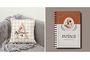 Vintage Little Forest watercolor set, an Animal Illustration by Estudio 812 (Thumbnail 5 of 8)