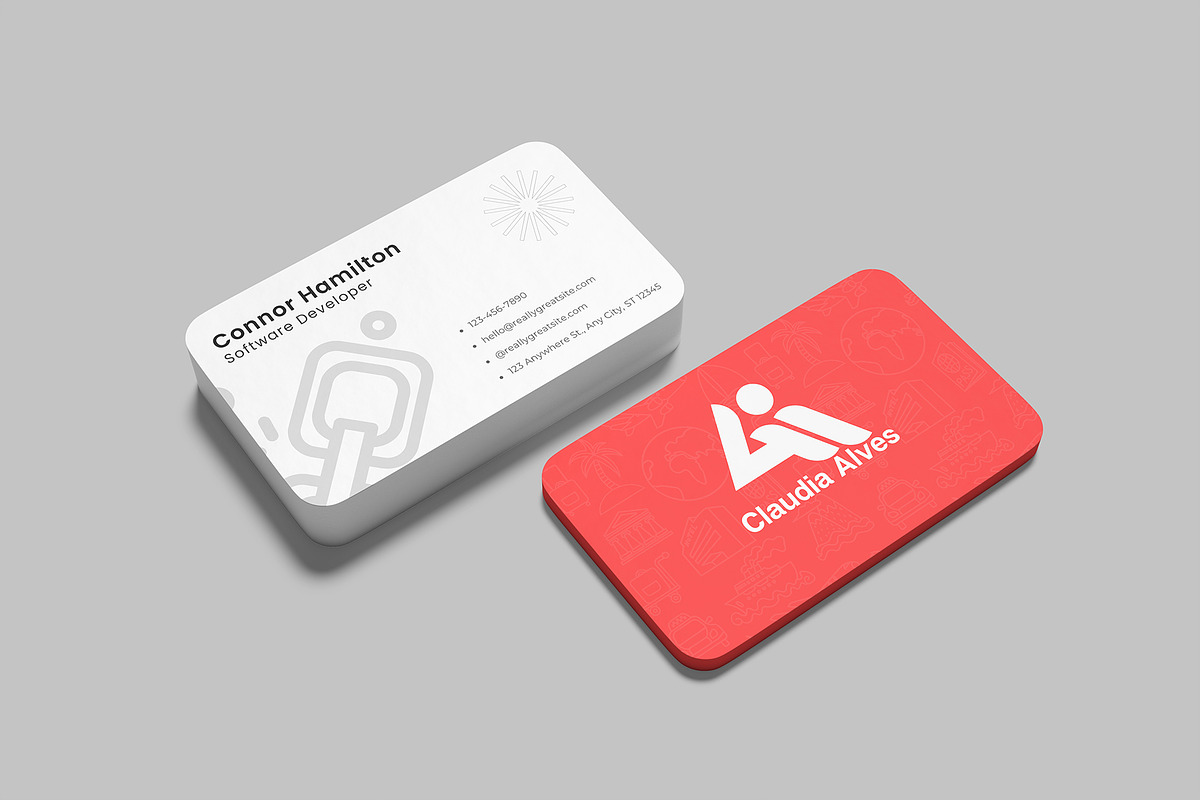 High Quality Business Card Mockup, an Advertising Mockup by lamorastudio (Photo 7 of 12)