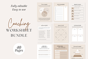 Coaching Worksheet Ebook Templates, a Magazine Template by ShopRShop (Thumbnail 1 of 10)