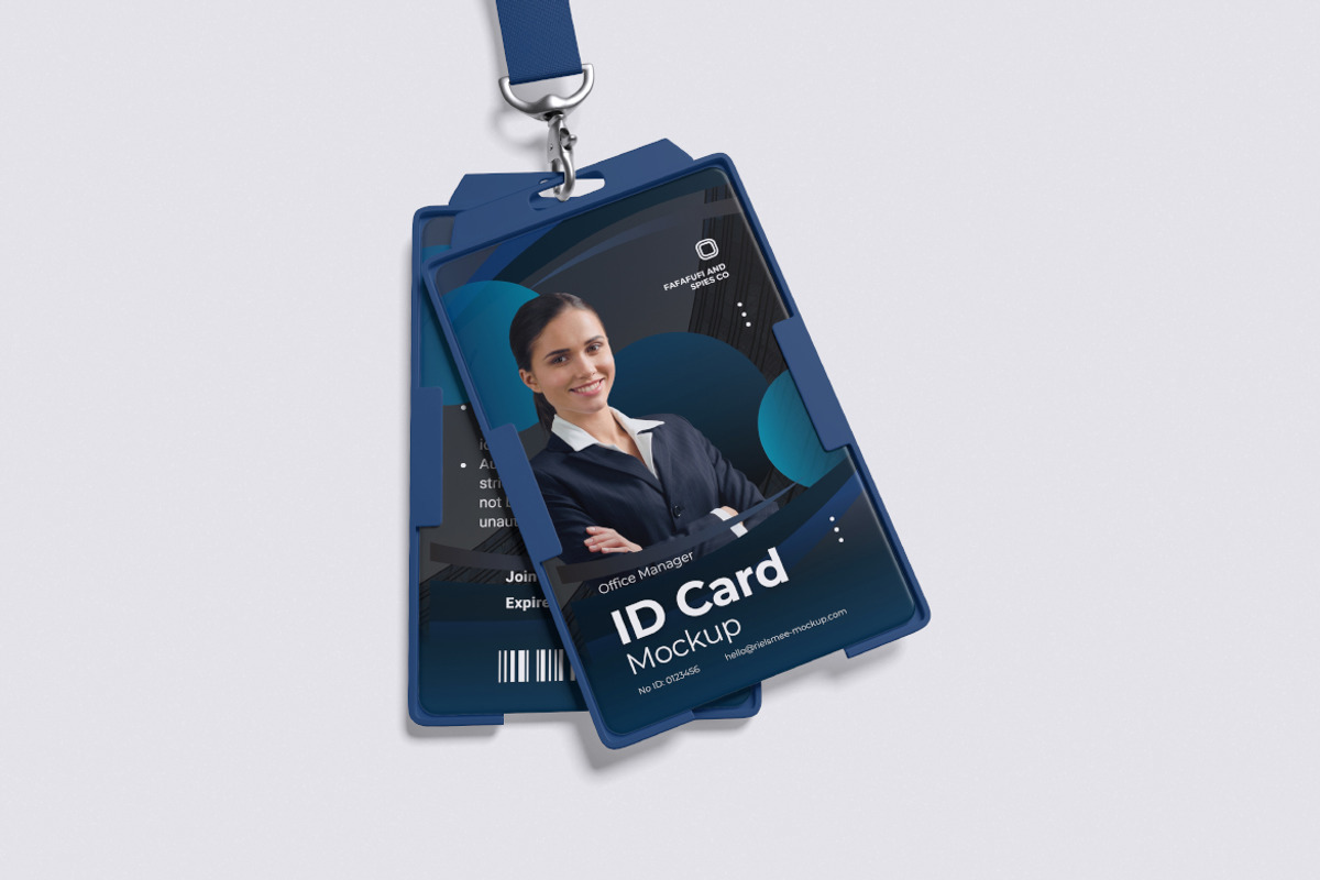 ID Card Mockup Bundle Set, an Advertising Mockup by Rielismee (Photo 3 of 5)