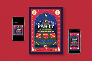 Christmas Flyer Set, a Flyer Template by graphicook