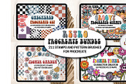 Retro Procreate Bundle Stamps Brush, a Brush Add-On by Brush Lab (Thumbnail 1 of 9)