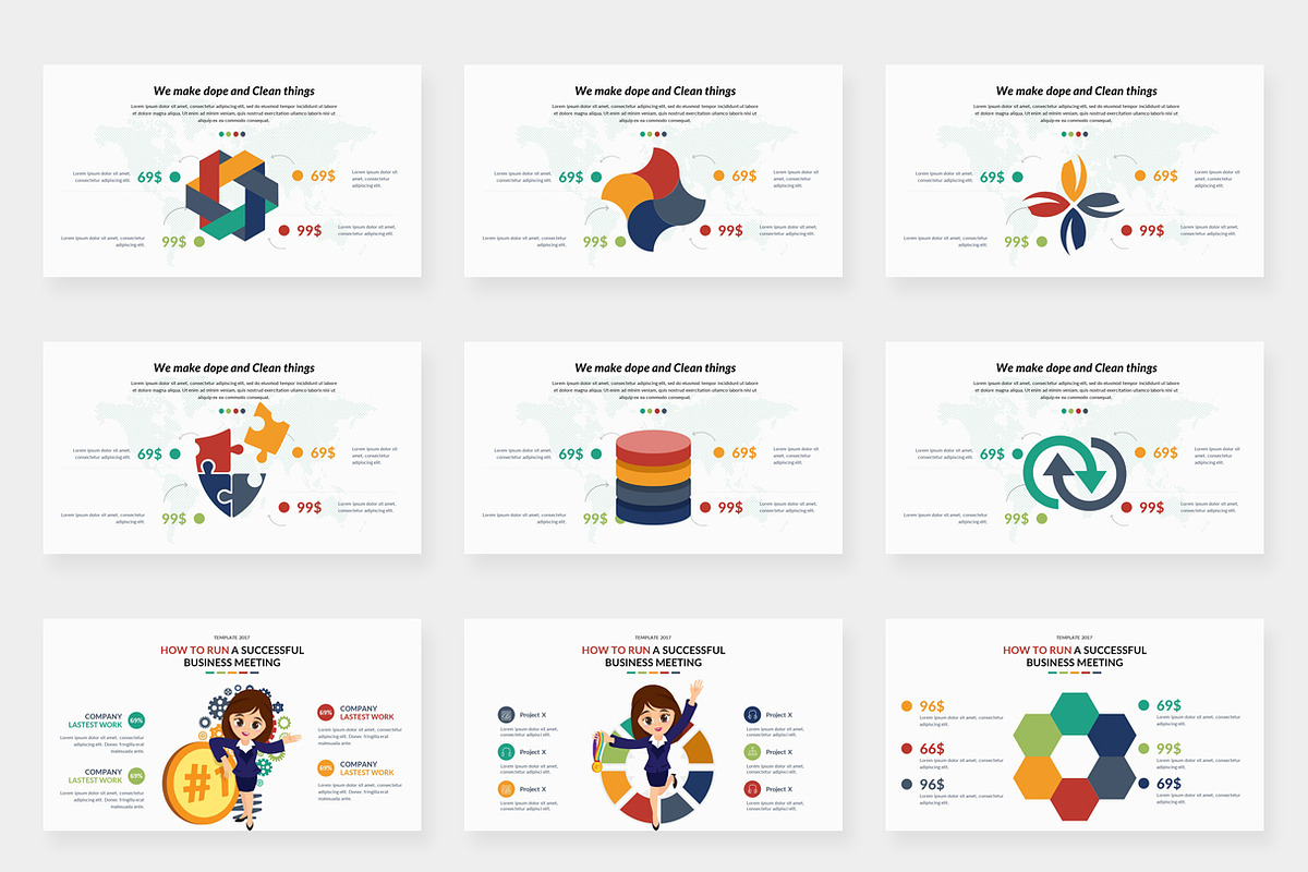 Dizital Infographic Pack Powerpoint, a Presentation Template by One Percent Studio (Photo 2 of 20)