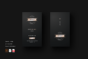 5 in 1 Vertical Luxury Business Card, a Business Card Template by Ctrl space studio (Thumbnail 2 of 5)