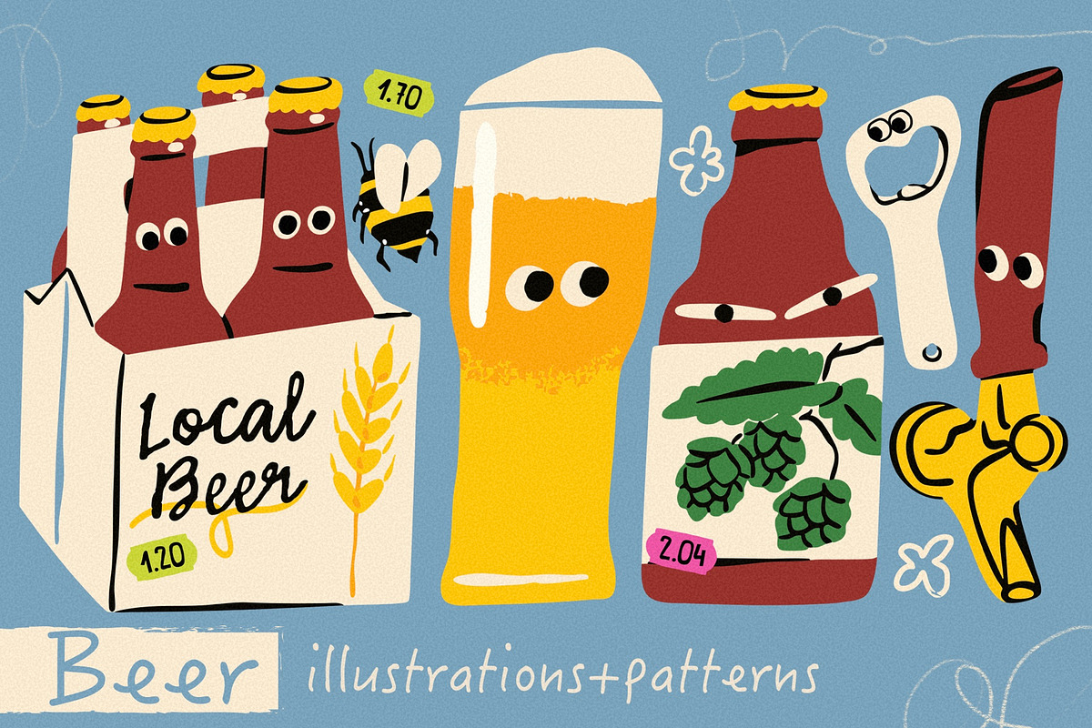 Local Beer, a Food Illustration by Twisted Tail (Photo 1 of 5)