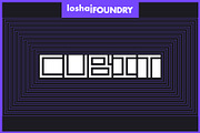 Cubit, a Sans Serif Font by Loshaj Creative (Thumbnail 1 of 11)