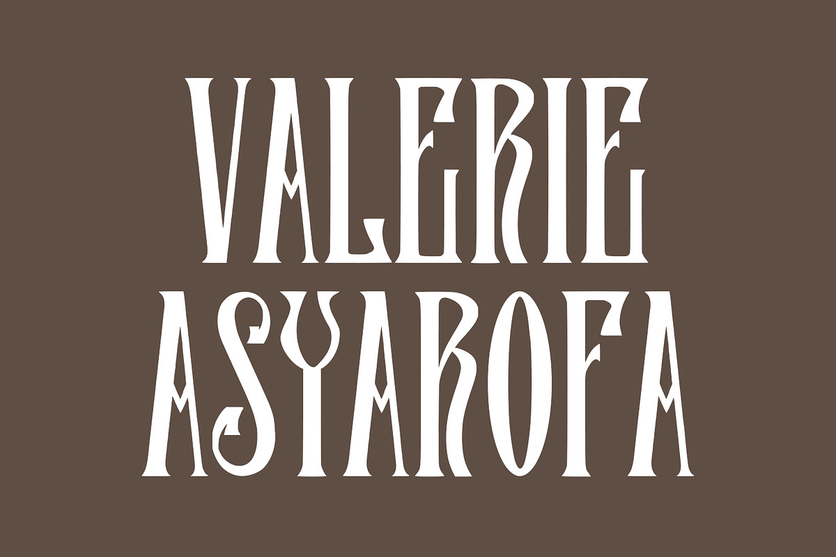 Rose Alone Serif Condensed Display, a Serif Font by Maulana Creative (Photo 3 of 7)