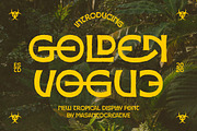 Golden Vogue – Display Font, a Sans Serif Font by kangfont Studio (Thumbnail 11 of 11)