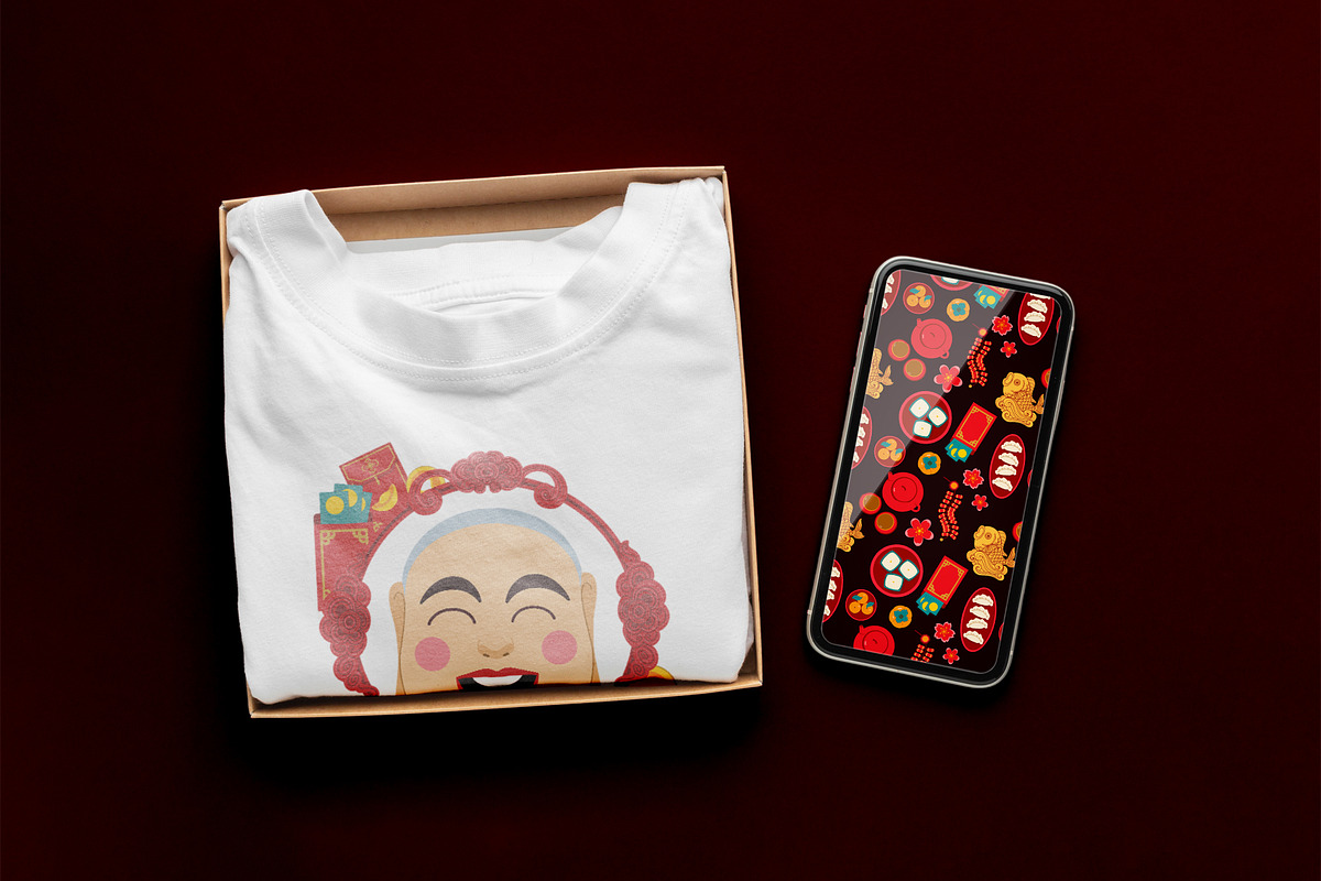 Fortune &Prosperity Chinese New Year, a Seasonal Illustration by CreativeValuation (Photo 12 of 12)