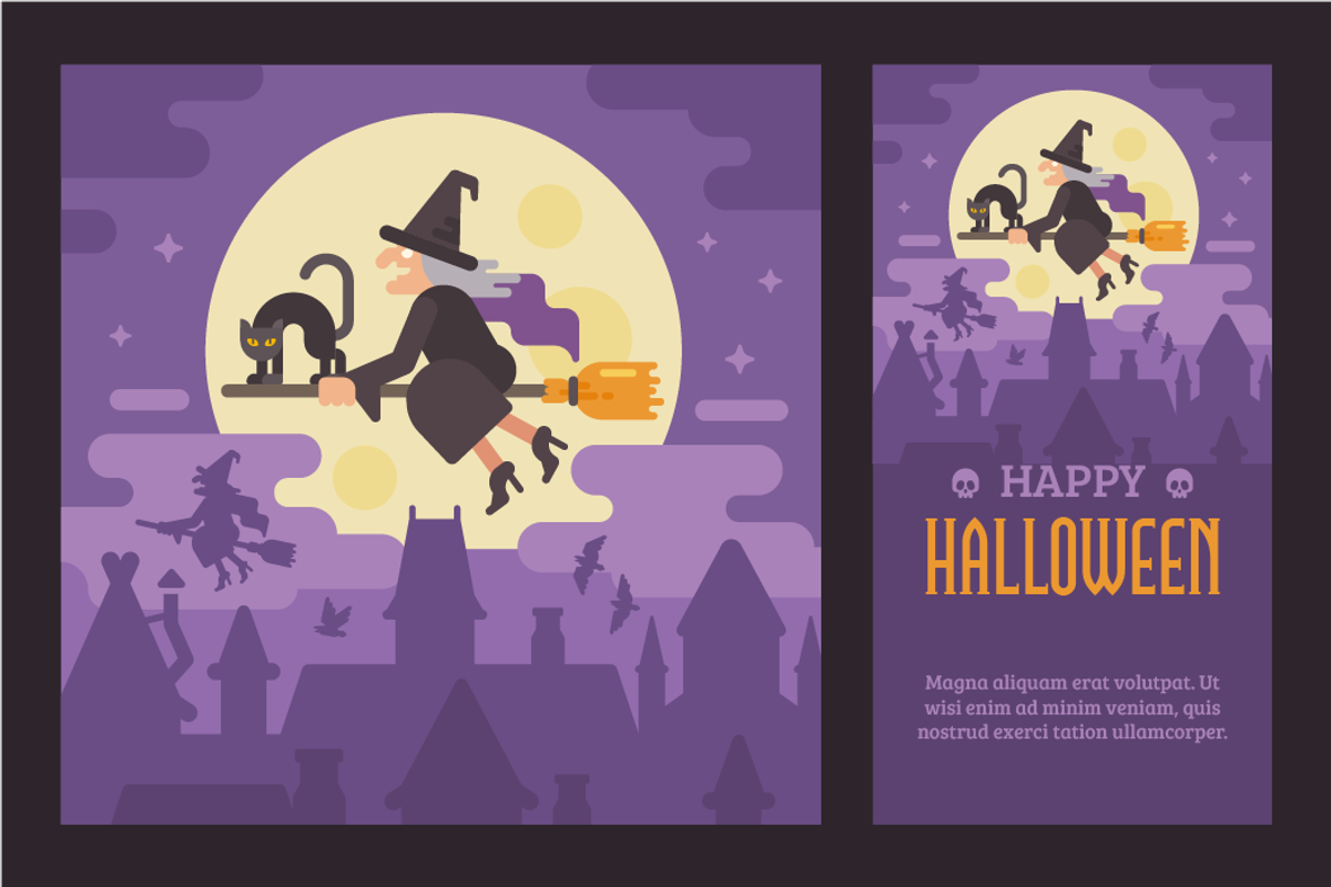 Halloween characters & scenes, an Illustration by Ivan Dubovik (Photo 13 of 15)