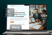 Fortiora - Wealth Consultant Web Kit, a Landing Page Template by Agensip Design Agency (Thumbnail 4 of 10)