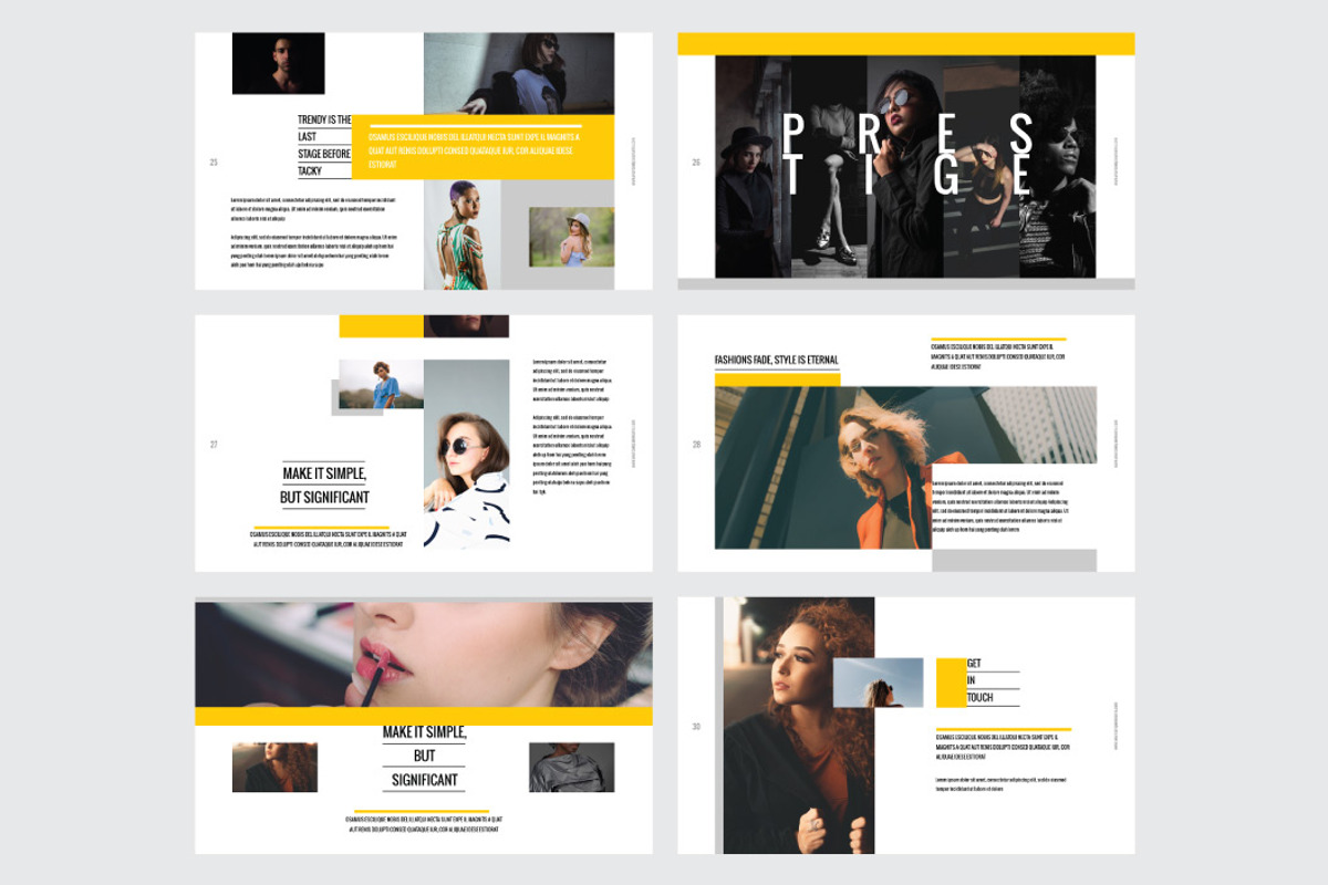 PRESTIGE- Google Slide Template, a Presentation Template by Shafura