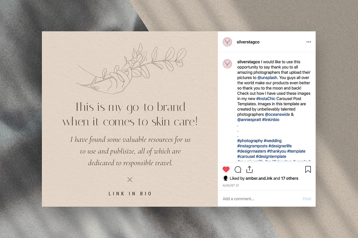 Elodie - 60 Animated Posts & Stories, a Social Media Template by SilverStag Type Foundry (Photo 21 of 48)