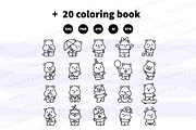 Teddy Bear Characters, an Animal Illustration by Palau (Thumbnail 9 of 10)