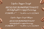 Cafelia Doppio Font Duo, a Handwritten Font by Tanondesign (Thumbnail 6 of 7)