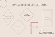 Rose Gold Social Media Bundle Canva, a Social Media Template by Fancy Malone (Thumbnail 12 of 12)