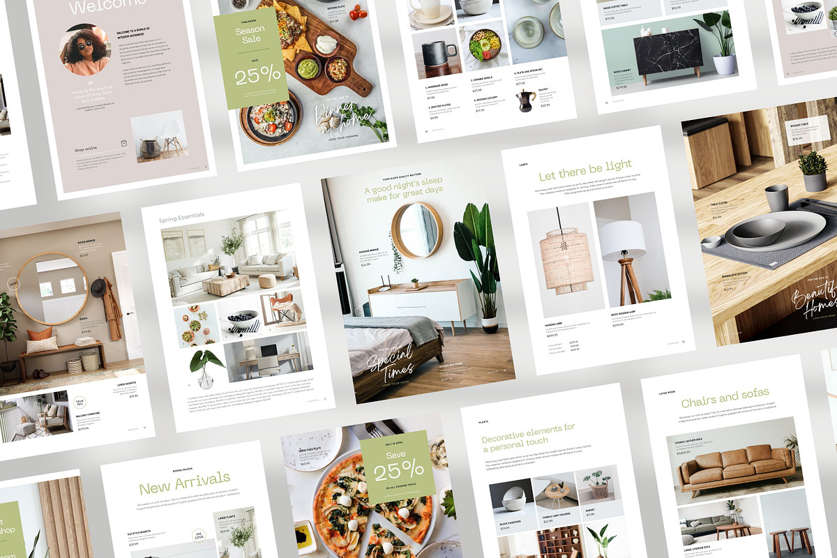 Product Catalog - Canva, a Brochure Template by Type Here Studio (Photo 4 of 12)