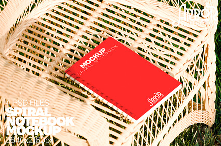 Spiral Notebook Mockup Bundle