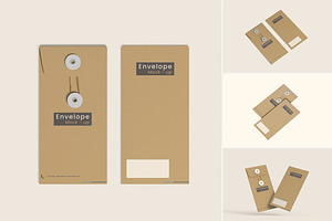 Rope Envelope Mockup